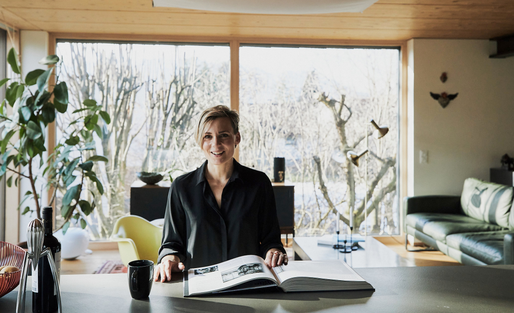 Michaela in der Küche