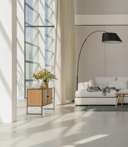 Ein Sofa, das mitzieht. 