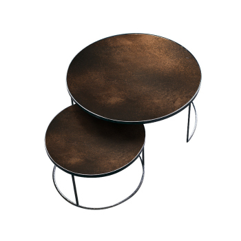 Couchtisch Nesting  - bronze - 2er set
