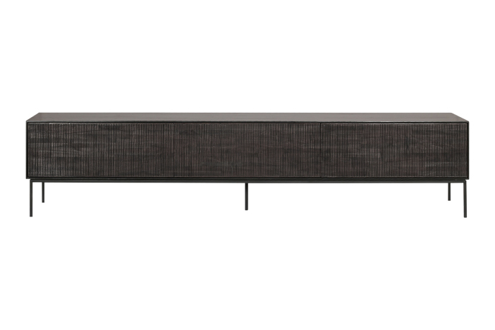 TV Möbel Teak Grooves