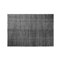 Teppich Moiré Kelim 200x300cm Schwarz